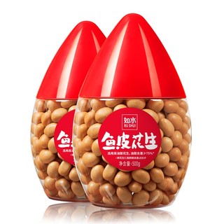 如水食品 鱼皮花生 1kg 礼盒装