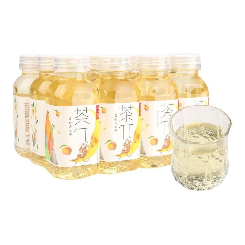 农夫山泉 茶π（茶派） 茶饮料 蜜桃乌龙茶250ml*12瓶 量贩装