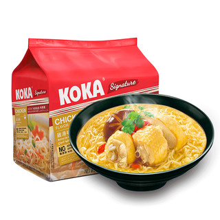 KOKA 可口 快熟面 鸡汤味 85g*5袋