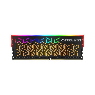 Teclast 台电 幻影系列 DDR4 3200Mhz RGB 台式机内存 灯条 黑色 8GB TLD48G32P70