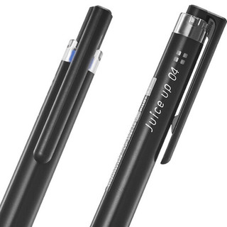 PILOT 百乐 Juice系列 LJP-20S4 按动中性笔 黑色 0.4mm 单支装+LP3RF-12S4 中性笔替芯 黑色 0.4mm 5支装