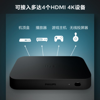 飞利浦Philips Hue声光同步器HDMI SyncBox全景沉浸游戏娱乐照明支持Homekit Hue 声光同步器