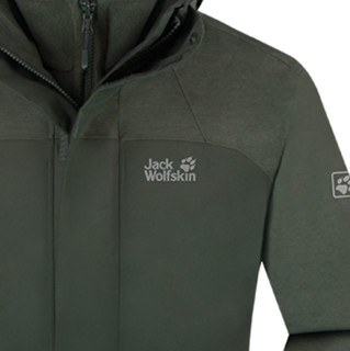 Jack Wolfskin 狼爪 男子冲锋衣 1108341-5043 松木棕 XL