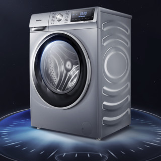Ronshen 容声 容耀T纤薄系列 XQG100-ND146B 冷凝式洗烘一体机 10kg 银色