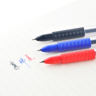 monami 慕那美 02008 中性笔 混色 0.5mm 黑4红1蓝1 6支装