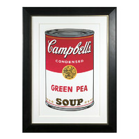 买买艺术 安迪·沃霍尔《 坎贝尔的绿豌豆汤》52.86x80cm 无纺布