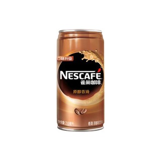 Nestlé 雀巢 浓咖啡饮料 原醇香滑 210ml*24罐