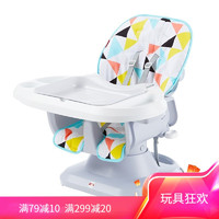 Fisher-Price Fisher Price)2合1简约风宝宝餐椅座椅多功能便携儿童餐椅GFC05