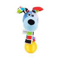 jollybaby 祖利宝宝 动物系列 BEBEK BABY-0002 手摇铃 蓝狗
