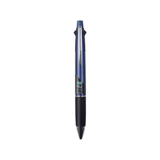 uni 三菱铅笔 MSXE5-1000-05 按动式圆珠笔 军蓝色杆 单支装