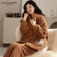 La Chapelle 拉夏贝尔 女士加绒家居服 0714-YBN