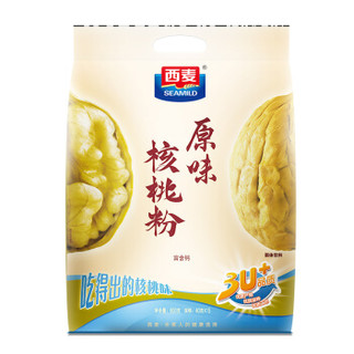 SEAMILD 西麦 核桃粉  营养早餐食品 即食 原味 五谷代餐核桃粉600g（40g*15小袋）独立包装