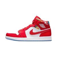 AIR JORDAN 正代系列 Air Jordan 1 Mid SE 男子篮球鞋 DC7294-600 红色/白色 44