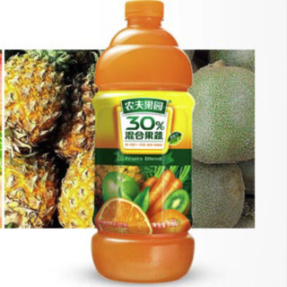 农夫果园 30%混合果蔬汁饮料组合装 混合口味 1.8L*3瓶