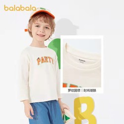 balabala 巴拉巴拉 男小童长袖T恤