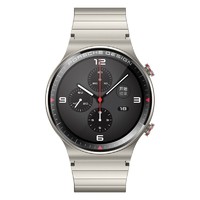 HUAWEI 华为 WATCH GT 2 保时捷设计款 华为手表 运动智能手表  双表带 46mm灰