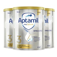 百亿补贴：Aptamil 爱他美 澳洲白金版 婴儿配方奶粉 3段 900g*3罐