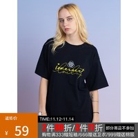 innersect INNERSECT潮牌展会限定款logo款春夏时尚字母图案短袖T恤男