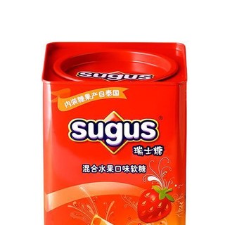 sugus 瑞士糖 软糖 混合水果口味 550g*2罐