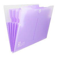 KINARY 金得利 DC7405文件夹 紫色 5格