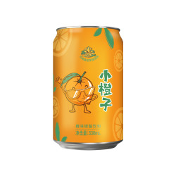 abinbev百威英博百威航空小橙子橙子味汽水330ml6尝鲜装