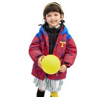 GOLDFARM 高梵 G3211167A 儿童羽绒服 红色滑板哆啦 90cm