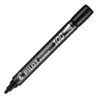 PILOT 百乐 SCA-100 圆头油性记号笔 单支装 黑色