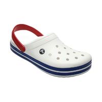 crocs 卡骆驰 男女款洞洞鞋 11016-11I 白色/牛仔蓝 44