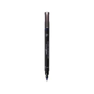 uni 三菱铅笔 日本三菱（uni）0.3mm水性绘图针管笔 PIN-200美术设计描边笔勾线笔 黑杆蓝芯 单支装