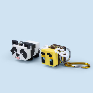 Minecraft 我的世界小动物挂件熊猫蜜蜂 报价价格评测怎么样 什么值得买