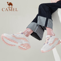 CAMEL 骆驼 [清仓]骆驼CAMEL女鞋秋冬新品运动厚底增高老爹鞋经典百搭舒适休闲鞋女