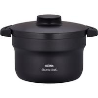 THERMOS 膳魔师 KBJ-3000 汤锅(2.8L、不锈钢、黑色)