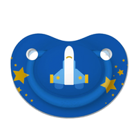 Pigeon 贝亲 时尚精灵系列 N999 安抚奶嘴 航天飞机 M 0-3月