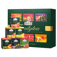 AHMAD 亚曼 精选6果味茶叶礼盒60包进口英式袋泡红茶包茶叶礼盒