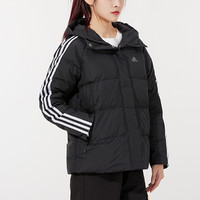 adidas 阿迪达斯 秋冬新款百搭女子梭织羽绒服运动服上衣连帽休闲外套女装保暖防风