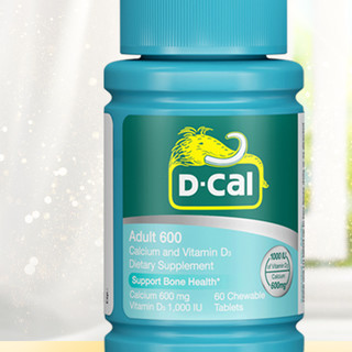 D-Cal 迪巧 维D成人钙 60粒