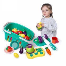 beiens 贝恩施 儿童水果拼切玩具 19件套