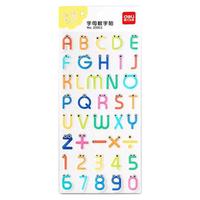 deli 得力 25911 字母数字贴