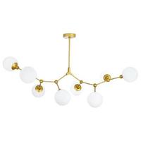 OPPLE 欧普照明 Star系列 大气分子吊灯 金色 8头