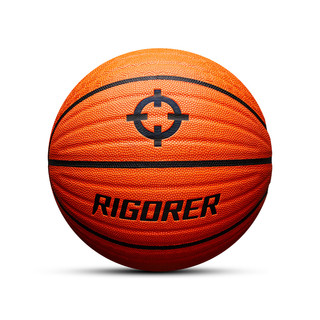 RIGORER 准者 篮球橡胶耐磨防滑手感7号成人小学生比赛训练6号儿童5号球PU