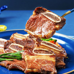 小牛凯西 牛仔骨黑椒新鲜牛肉牛排骨牛肋条带肉小排半成品带骨牛排