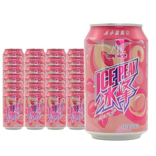 冰峰 汽水 白桃味 330ml*24罐