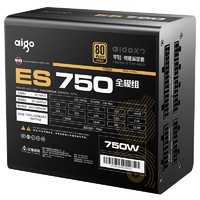 aigo 爱国者 ES750 电脑电源 额定750W 金牌全模组