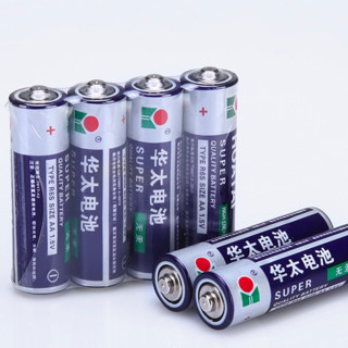HUATAI 华太 经典蓝华太 5号碳性电池 1.5V 40粒装+7号碳性电池 1.5V 40粒装