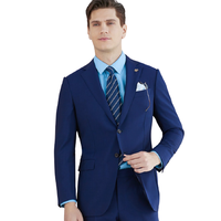 VICUTU 威可多 男士羊毛西服 VBS19112402 蓝色 170/96C
