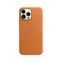 Apple 苹果 iPhone 13 Pro Max 皮革手机壳 金褐色