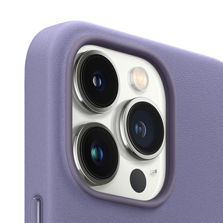 Apple 苹果 iPhone 13 Pro Max 皮革手机壳 紫藤色