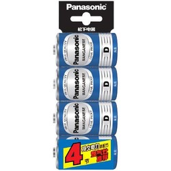 Panasonic 松下 R20PNU/4SC 2号碳性电池 1.5V 4粒装