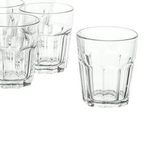 IKEA 宜家 POKAL博克尔 IKEA00001608 玻璃杯 270ml*6 透明色