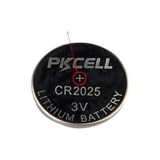 PKCELL 比苛 CR2025 纽扣电池 3.0V 5粒装